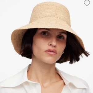 Madewell Lantern Straw Hat - natural